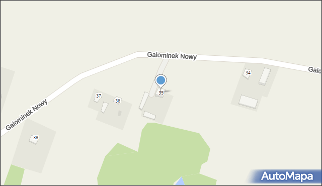 Pawłowo, Pawłowo, 35, mapa Pawłowo
