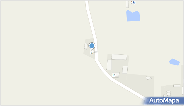 Pawłowo, Pawłowo, 17, mapa Pawłowo