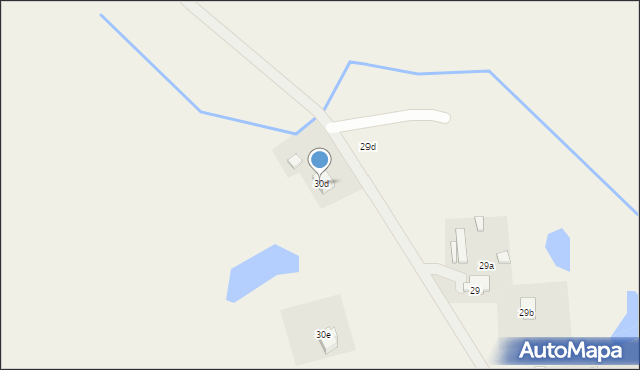 Pawłowo, Pawłowo, 30d, mapa Pawłowo