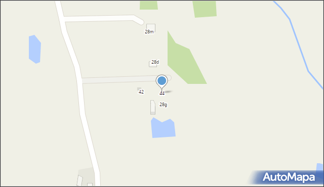 Pawłowo, Pawłowo, 44, mapa Pawłowo