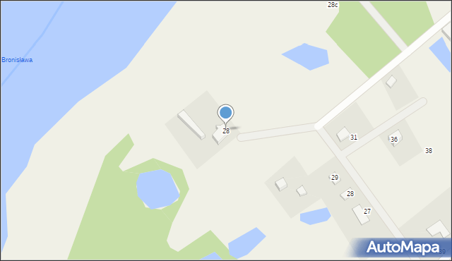 Pawłowo, Pawłowo, 28, mapa Pawłowo