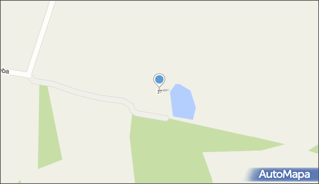 Pawłowo-Poręba, Pawłowo-Poręba, 37, mapa Pawłowo-Poręba