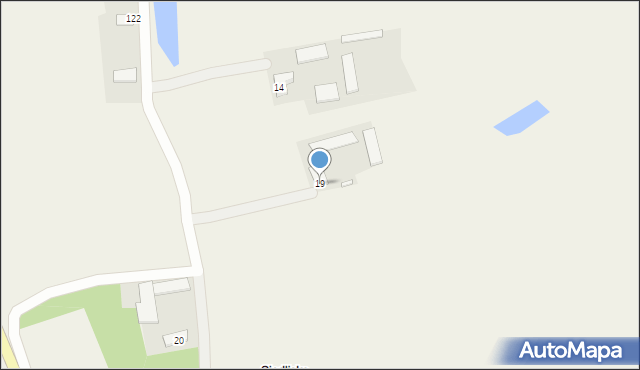 Pawluki, Pawluki, 19, mapa Pawluki