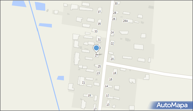 Pawły, Pawły, 27, mapa Pawły