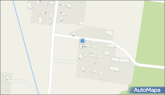 Pawły, Pawły, 6, mapa Pawły