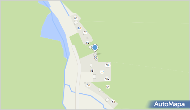 Pazurek, Pazurek, 60, mapa Pazurek
