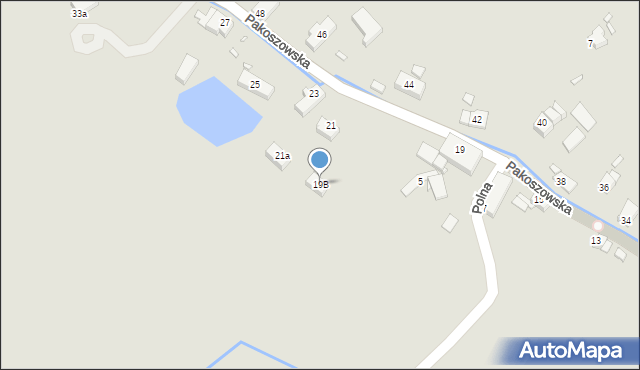 Piechowice, Pakoszowska, 19B, mapa Piechowice