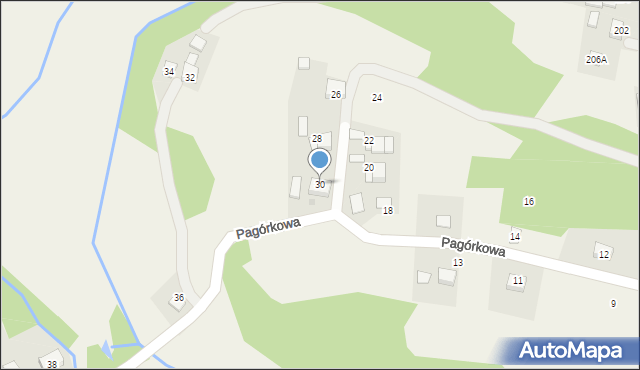 Piotrowice, Pagórkowa, 30, mapa Piotrowice