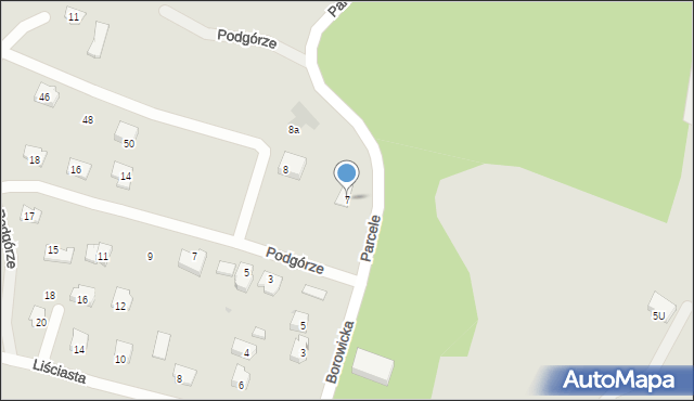 Płock, Parcele, 7, mapa Płock