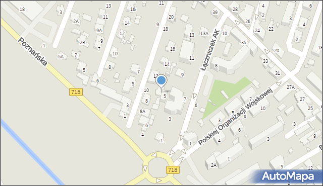 Pruszków, Pańska, 10A, mapa Pruszków