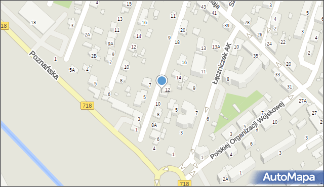 Pruszków, Pańska, 12A, mapa Pruszków