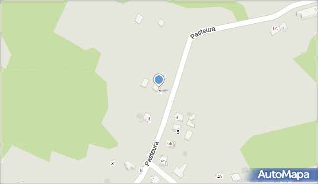 Przemyśl, Pasteura Ludwika, 2, mapa Przemyśla