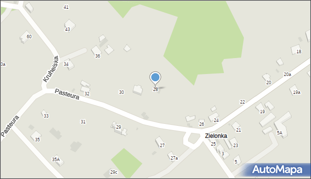 Przemyśl, Pasteura Ludwika, 28, mapa Przemyśla