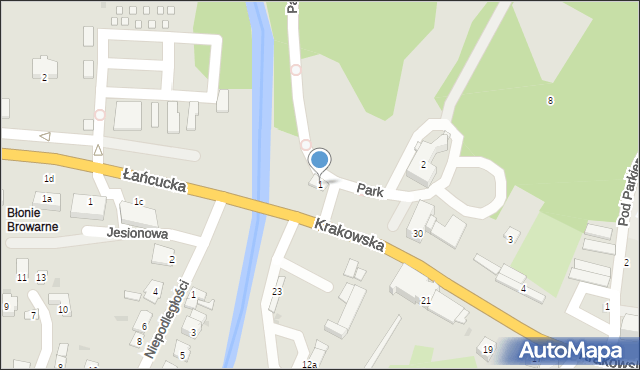 Przeworsk, Park, 1, mapa Przeworsk
