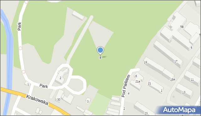 Przeworsk, Park, 8, mapa Przeworsk