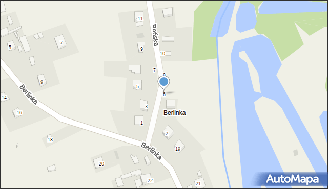 Przyjmo, Pańska, 6, mapa Przyjmo