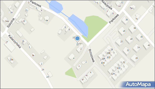 Radwanice, Parkowa, 12, mapa Radwanice