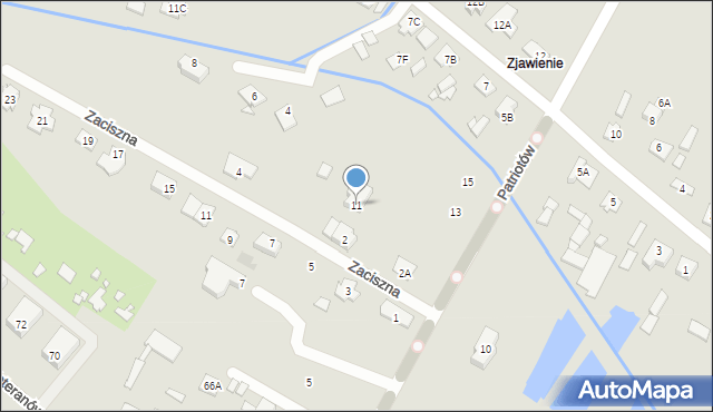 Radzymin, Patriotów, 11, mapa Radzymin