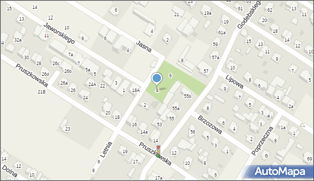 Raszyn, Parcelacyjna, 4, mapa Raszyn