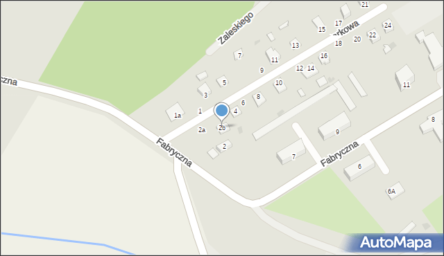 Rejowiec, Parkowa, 2b, mapa Rejowiec