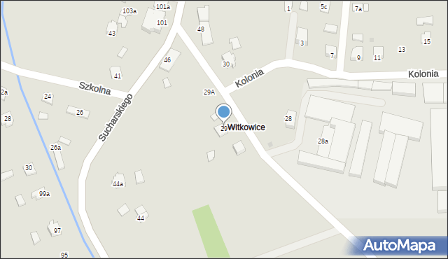 Ropczyce, Pałacowa, 29, mapa Ropczyce