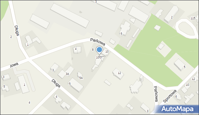 Rudzienice, Parkowa, 10/3, mapa Rudzienice