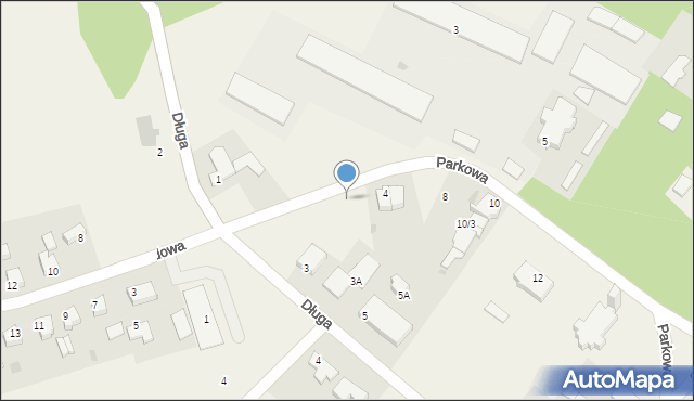 Rudzienice, Parkowa, 2, mapa Rudzienice