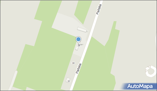 Rzeszów, Pańska, 28, mapa Rzeszów