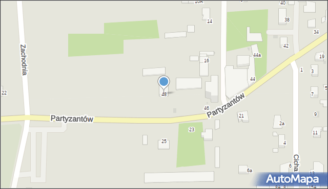 Skaryszew, Partyzantów, 48, mapa Skaryszew