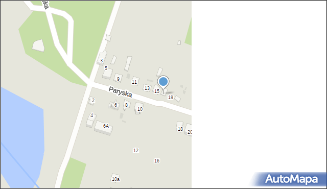 Skarżysko-Kamienna, Paryska, 17, mapa Skarżysko-Kamienna