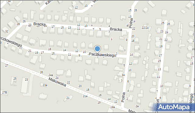 Skierniewice, Paczkowskiego Józefa, 5, mapa Skierniewic