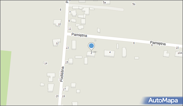 Skierniewice, Pamiętna, 2, mapa Skierniewic