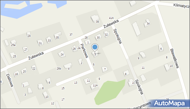 Skowarcz, Parkowa, 3, mapa Skowarcz