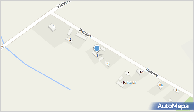 Skrzelczyce, Parcela, 3, mapa Skrzelczyce