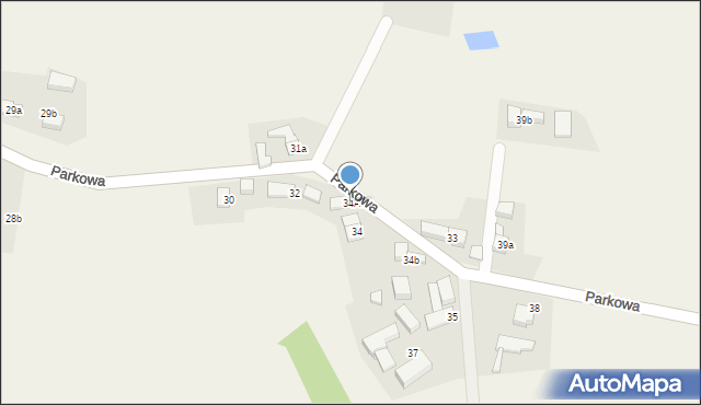 Sławików, Parkowa, 34A, mapa Sławików