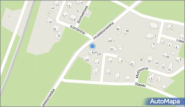 Sławków, Pasterska, 5, mapa Sławków