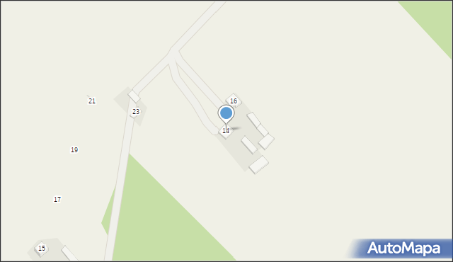 Sobolew, Pagórkowata, 14, mapa Sobolew