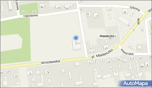 Sokolniki, Parkowa, 1, mapa Sokolniki