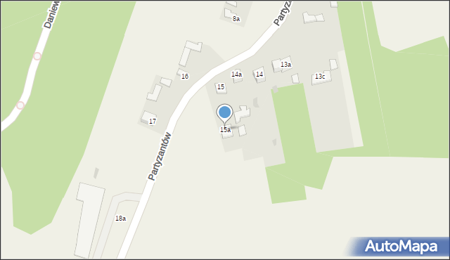 Solec-Zdrój, Partyzantów, 15a, mapa Solec-Zdrój