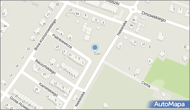 Środa Wielkopolska, Palinkiewicza Lecha, 2, mapa Środa Wielkopolska