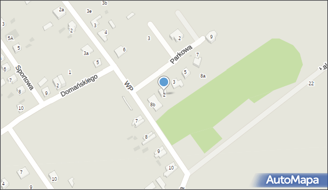 Stepnica, Parkowa, 2, mapa Stepnica