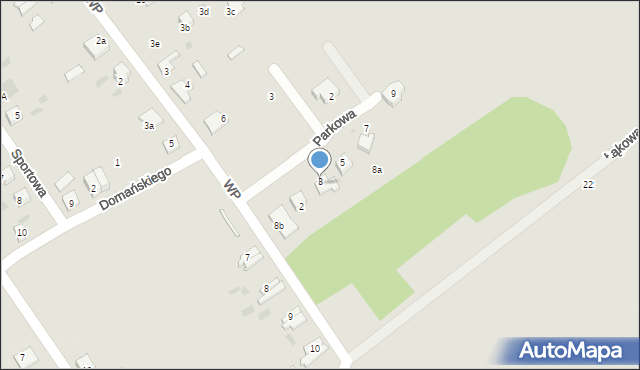 Stepnica, Parkowa, 4, mapa Stepnica