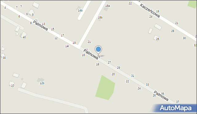 Styków, Palmowa, 23, mapa Styków