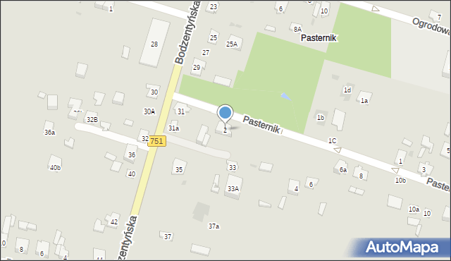 Suchedniów, Pasternik, 2, mapa Suchedniów