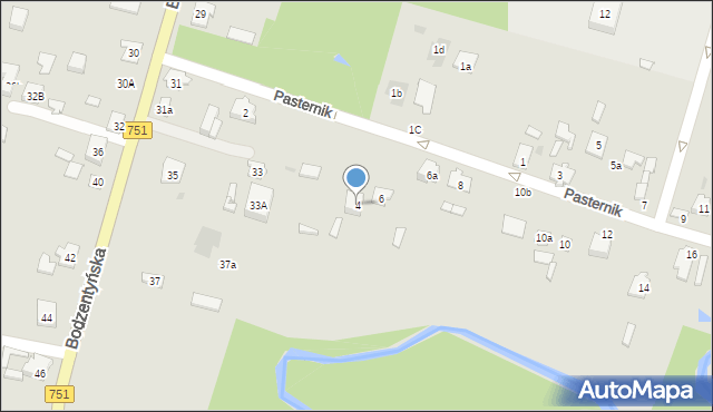 Suchedniów, Pasternik, 4, mapa Suchedniów