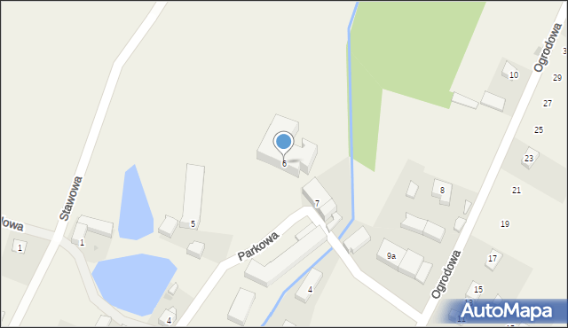 Świątniki, Parkowa, 6, mapa Świątniki