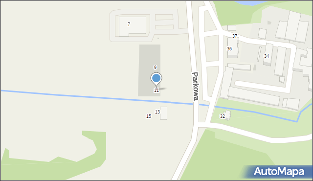Świerklaniec, Parkowa, 11, mapa Świerklaniec