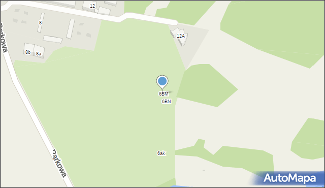 Świerklaniec, Parkowa, 6BM, mapa Świerklaniec