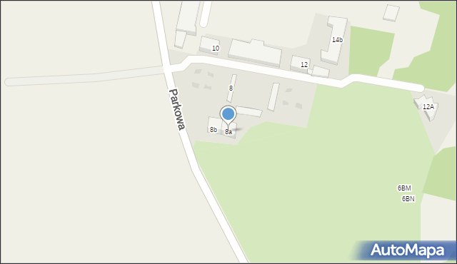 Świerklaniec, Parkowa, 8a, mapa Świerklaniec