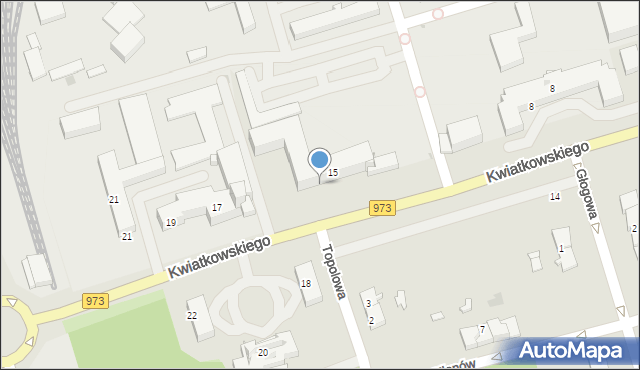 Tarnów, Park Kwiatkowskiego Eugeniusza, 15, mapa Tarnów
